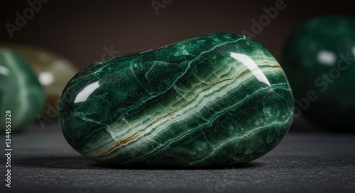 crystal ball isolated on black