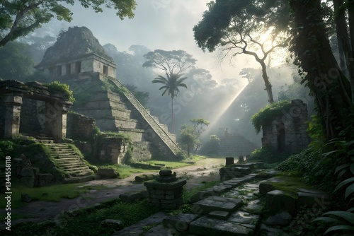 Mysteries of the Mayan Jungle: Ancient Ruins Rediscovered photo