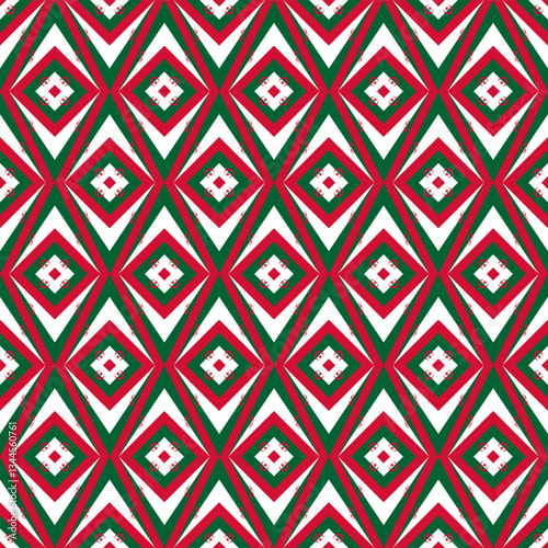 Wallpaper Mural rhombus background. algeria flag pattern for decoration and etc. vector illustration Torontodigital.ca