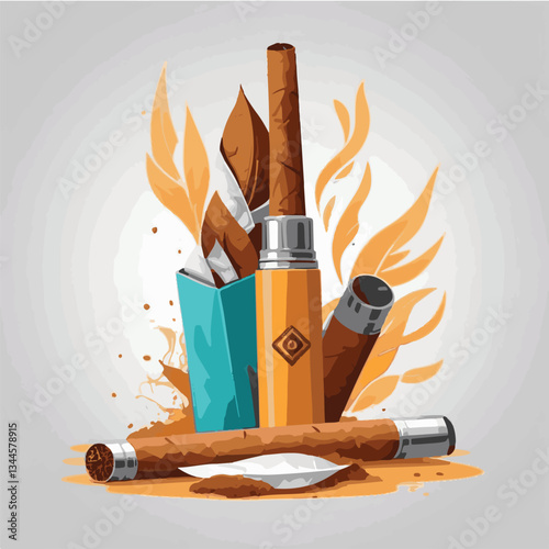 tobacco, nicotine, cigarette, health, cancer, background, leaf, smoke, addiction, cigar, unhealthy, risk, plant, danger, narcotic, product, natural, toxic, industry, organic, crop, nature, habit, isol