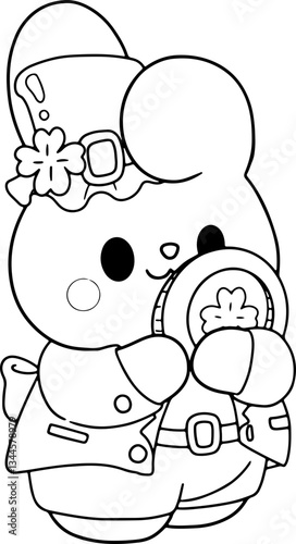 st patrick day character cartoon
