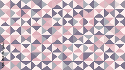 Geometric triangle pattern soft pinks and grays seamless repeating design