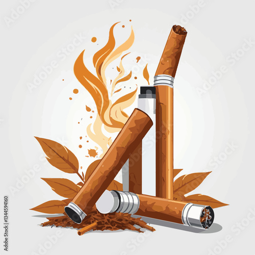 tobacco, nicotine, cigarette, health, cancer, background, leaf, smoke, addiction, cigar, unhealthy, risk, plant, danger, narcotic, product, natural, toxic, industry, organic, crop, nature, habit, isol