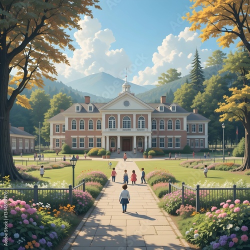 This is an elementary school.