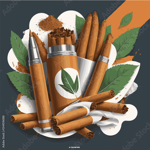 tobacco, nicotine, cigarette, health, cancer, background, leaf, smoke, addiction, cigar, unhealthy, risk, plant, danger, narcotic, product, natural, toxic, industry, organic, crop, nature, habit, isol