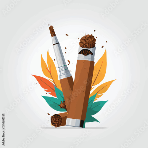 tobacco, nicotine, cigarette, health, cancer, background, leaf, smoke, addiction, cigar, unhealthy, risk, plant, danger, narcotic, product, natural, toxic, industry, organic, crop, nature, habit, isol