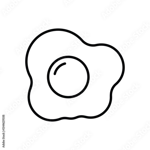 Omelette Vector icon