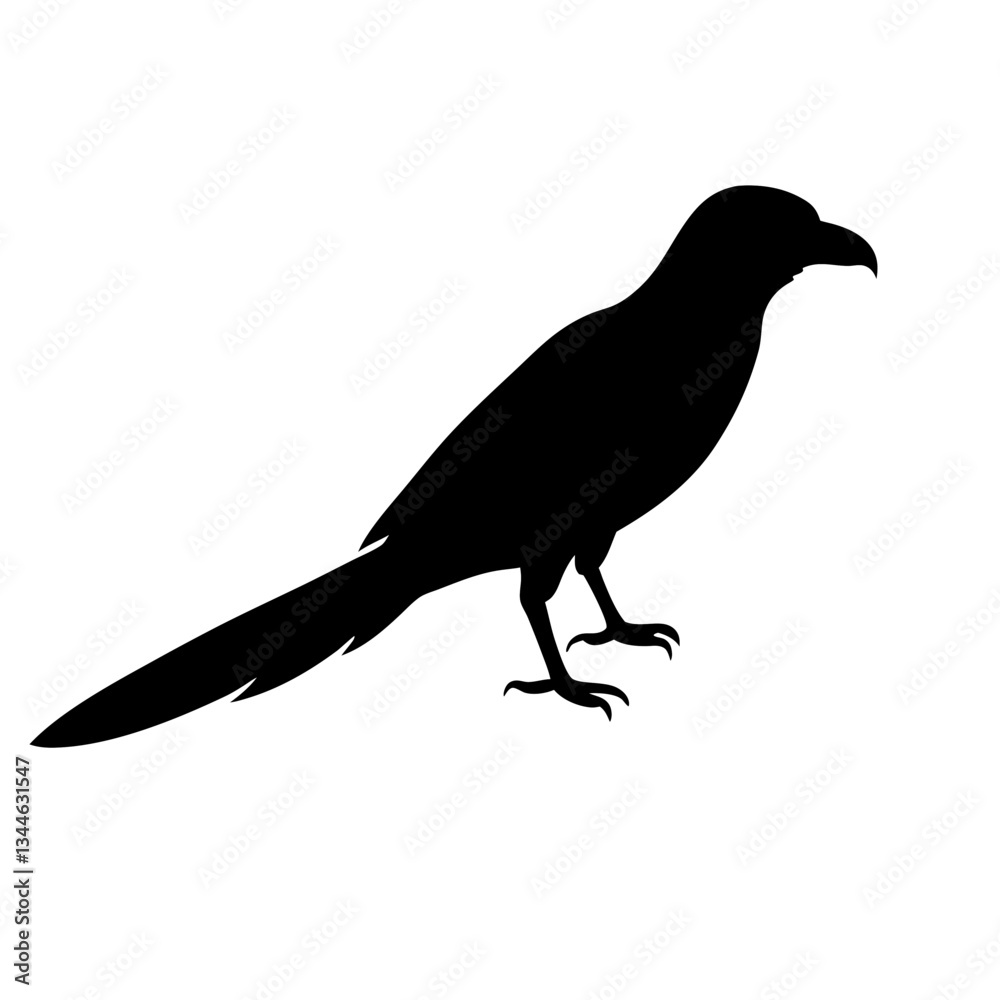 Obraz premium Vector illustration of a bird silhouette featuring a pigeon with a branch in winter, showcasing nature and wildlife in a simple, artistic design