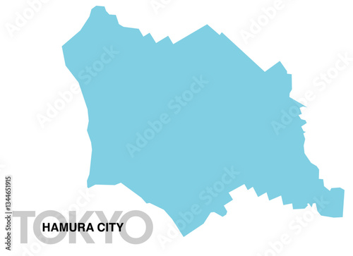 東京都羽村市の地図