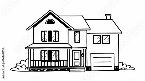 Real Estate Line Icons – House, Home, Property, Apartment, Rent, Sale, Architecture