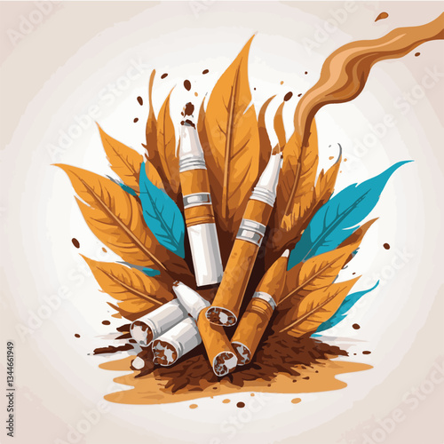 tobacco, nicotine, cigarette, health, cancer, background, leaf, smoke, addiction, cigar, unhealthy, risk, plant, danger, narcotic, product, natural, toxic, industry, organic, crop, nature, habit, isol