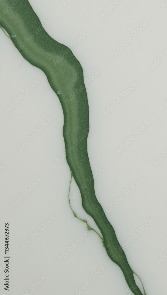 Luxurious sophisticated marble with stunning green veining - perfect for high-end skin tile wallpaper