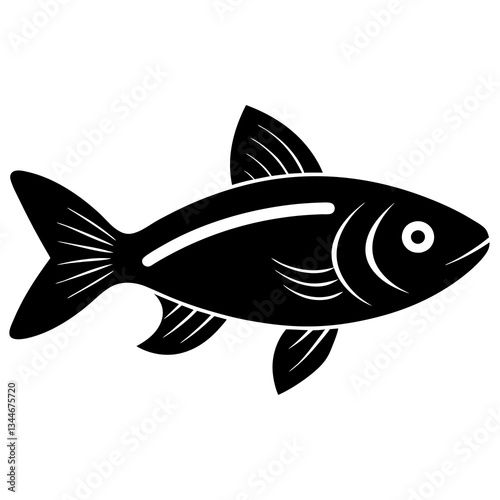 fish on a white background