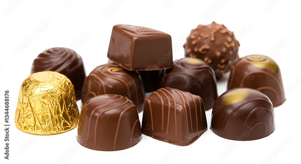 Isolated on a white background, making them ideal for dessert photography, branding, and advertising. Isolated on a white background, making them ideal for dessert photography, branding, and advertising.