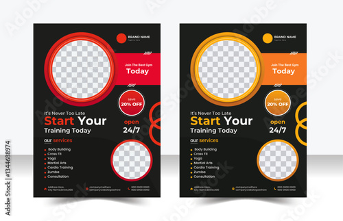 Modern Gym Flyer Template for Fitness Promotion

Professional Fitness Club Flyer Design for Gym Advertising

Creative Gym Flyer for Workout & Personal Training Services
Modern Fitness Flyer.