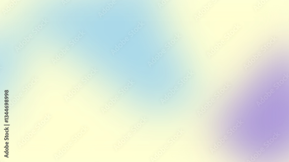 Fototapeta premium Purple, Yellow, Pink, and Blue Mesh Gradient Background
