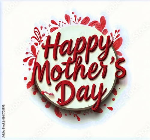 Celebrating Mothers Day With Heartfelt Wishes and Vibrant Decorations in a Jo...