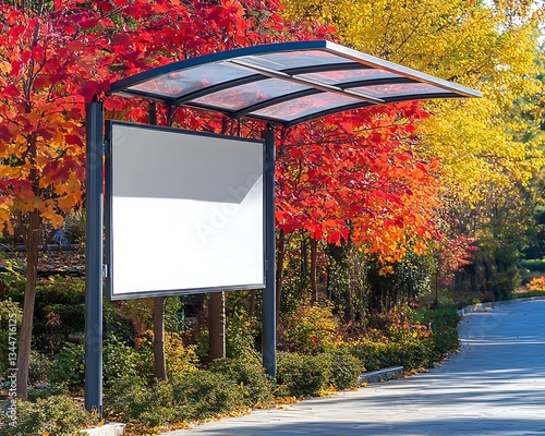 Autumn Park Information Board.