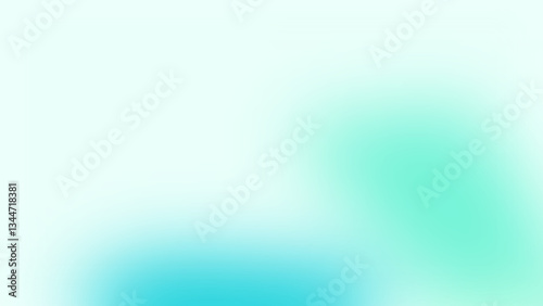 Turquoise, Mint, and White Mesh Gradient Background