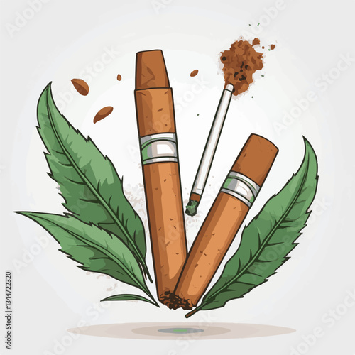 tobacco, nicotine, cigarette, smoke, health, background, cigar, unhealthy, industry, leaf, danger, cancer, addiction, risk, product, natural, narcotic, habit, plant, crop, toxic, nature, brown, farmin