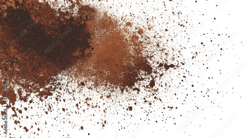 Earthy concept of textured brown explosion for dynamic background design Earthy concept of textured brown explosion for dynamic background design