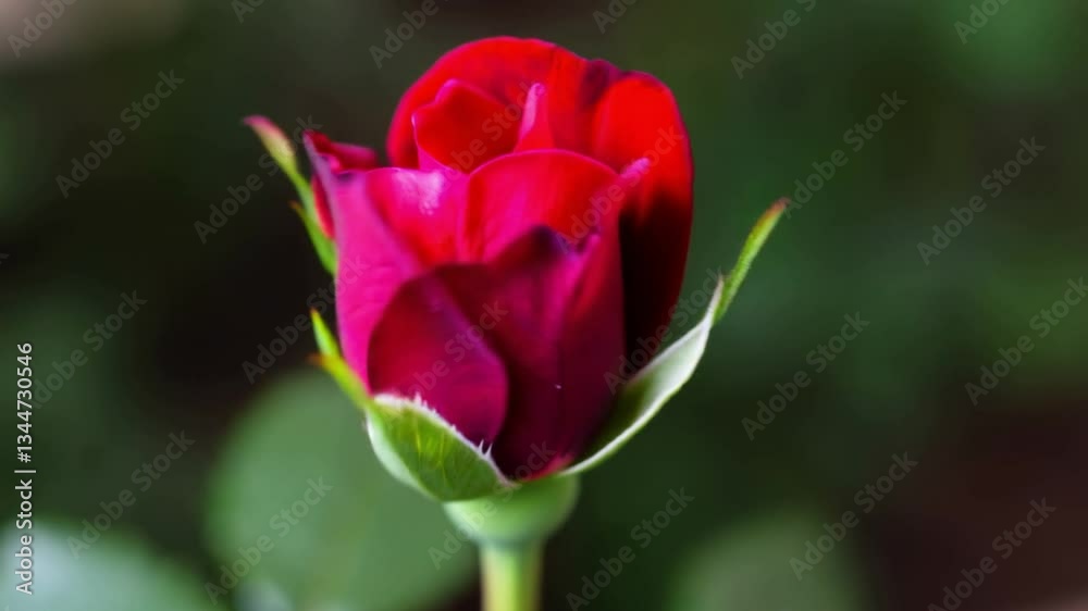 red rose blooming on dark background red rose blooming on dark background