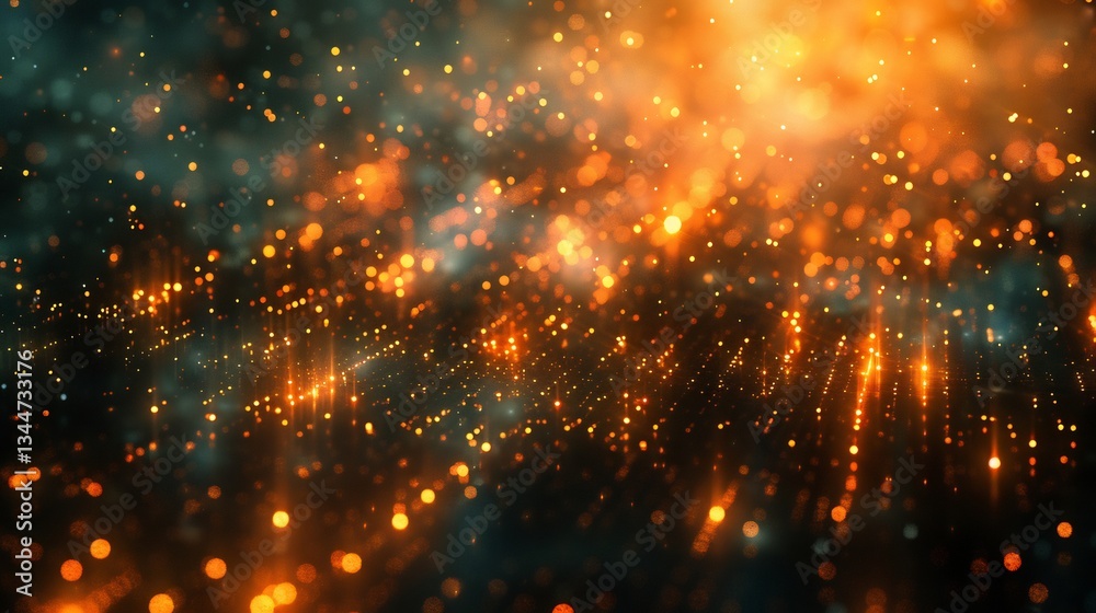 Fototapeta premium Abstract technology themed corporate network background glowing connections futuristic and text friendly