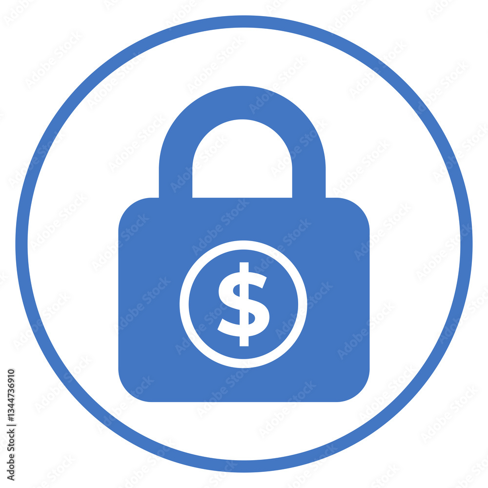 lock, Lock dollar icon button lock, Lock dollar icon button