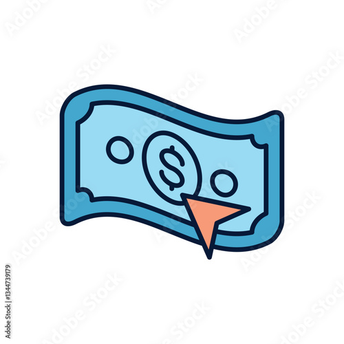 Pay Per Click Vector icon