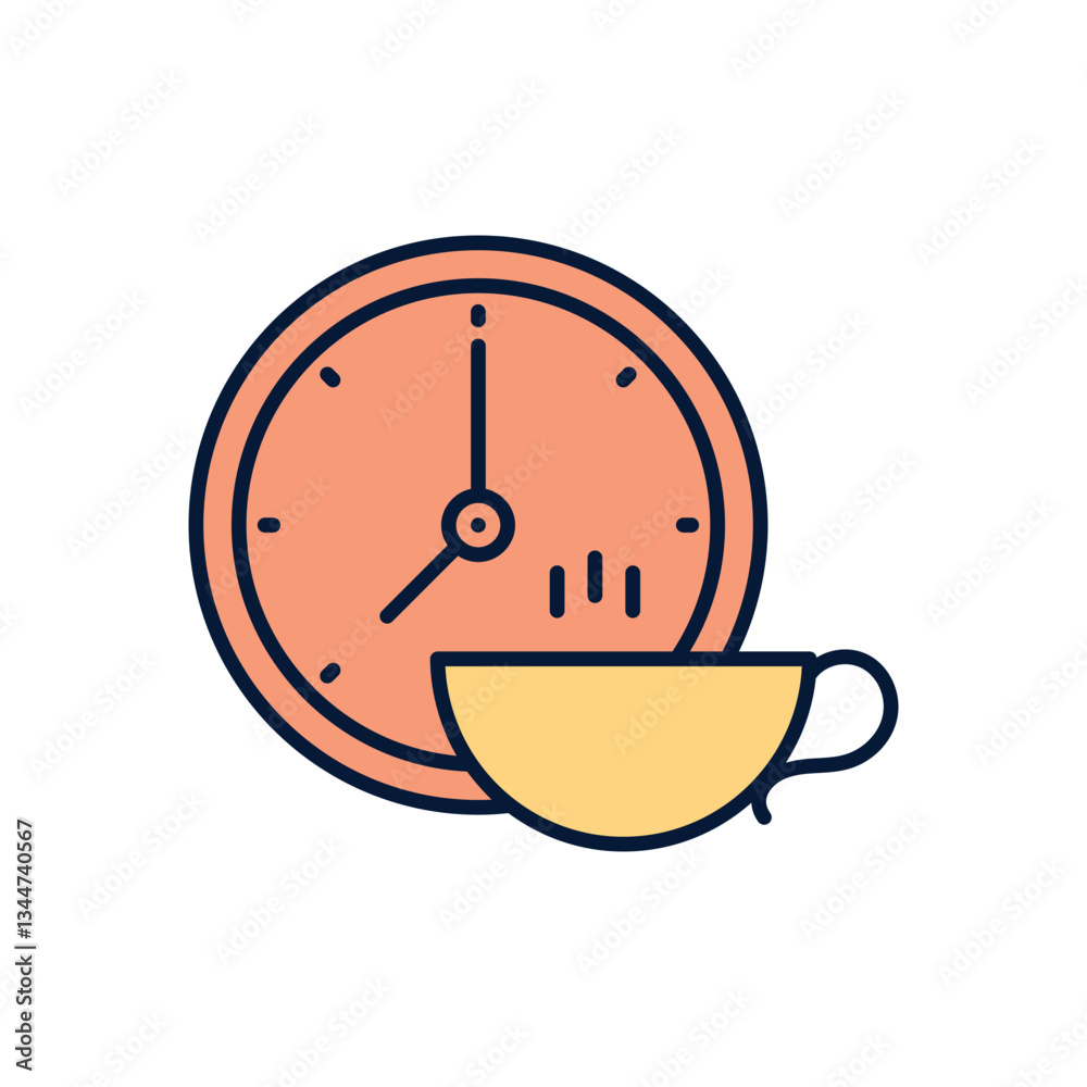 Coffee Break Vector icon