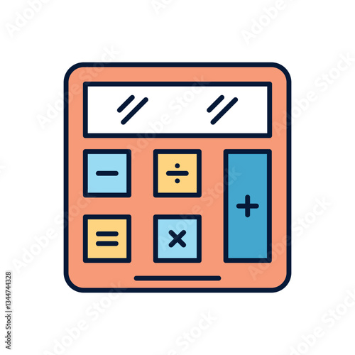 Calculator Vector icon
