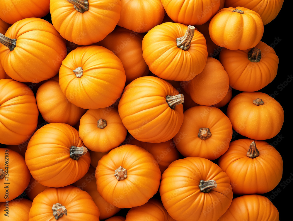 A mesmerizing pattern of countless pumpkins stacked together, representing the harvest season’s richness. A mesmerizing pattern of countless pumpkins stacked together, representing the harvest season’s richness.