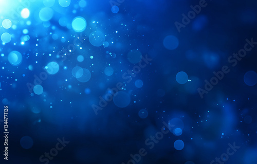 Blue bokeh background, blue bokeh abstract background