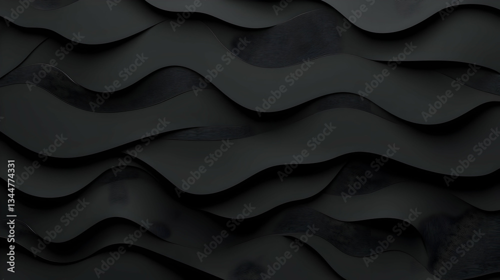 Abstract Dark Wave Pattern Background Abstract Dark Wave Pattern Background