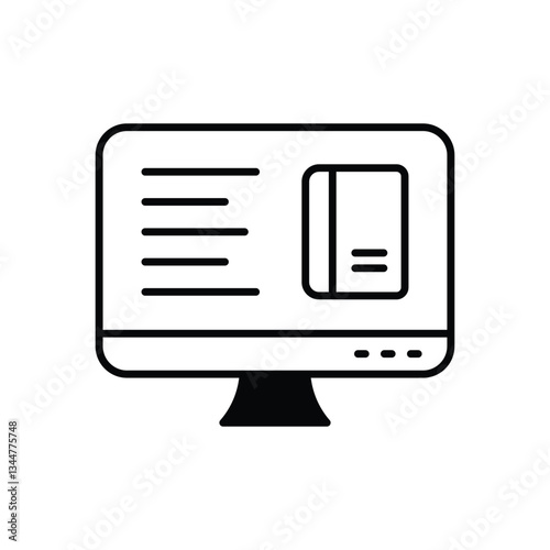 Study Courses Vector icon