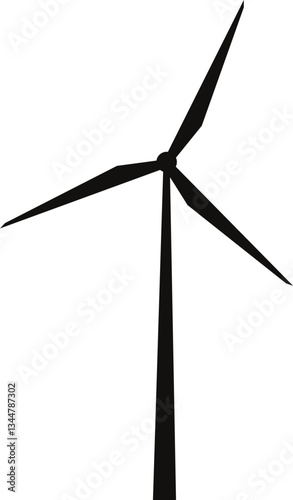 Wallpaper Mural wind turbine icon isolated Torontodigital.ca