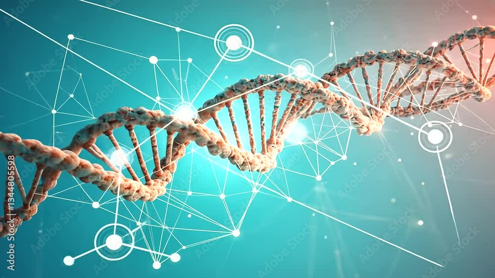 Frames A hybrid concept of a DNA helix merging with neural networks, s ...