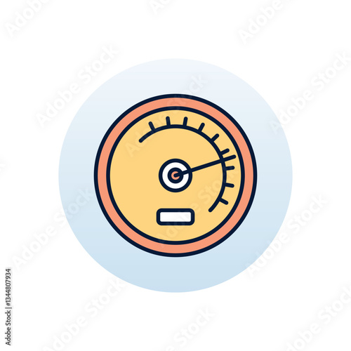 Electric meter Vector icon