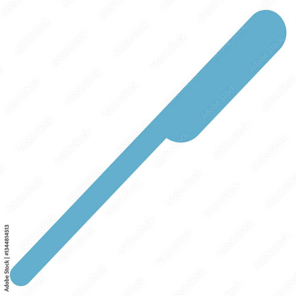 A simple blue swab with a rounded tip and long handle. Ideal for Medical themes, healthcare education, laboratory testing, hygiene practices, COVID-19 information. Style Simple, Clean, Modern A simple blue swab with a rounded tip and long handle. Ideal for Medical themes, healthcare education, laboratory testing, hygiene practices, COVID-19 information. Style Simple, Clean, Modern