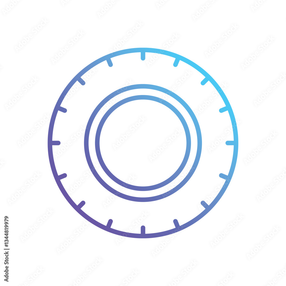 Tire Vector icon Tire Vector icon