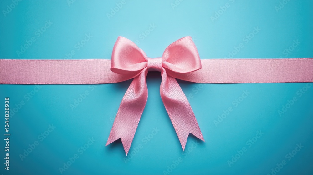 Present with Pink Ribbon Present with Pink Ribbon