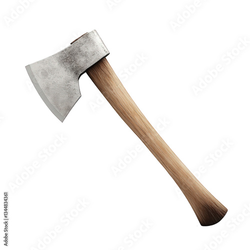 High-quality axe with wooden handle design for outdoor and woodworking activities showcasing a durable and sharp blade suitable for various cutting tasks