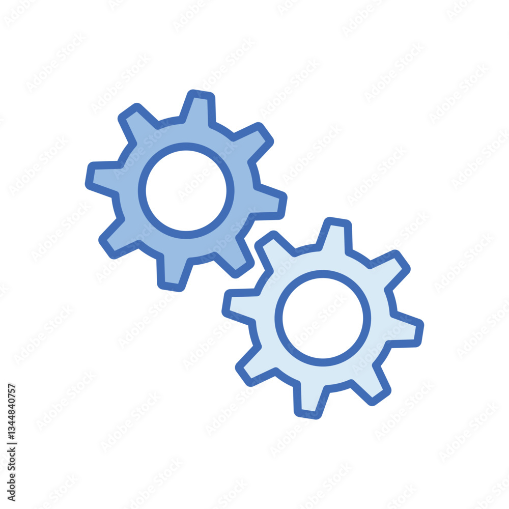 Mechanism Vector icon Mechanism Vector icon