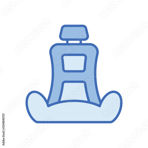 Car seat Vector icon
