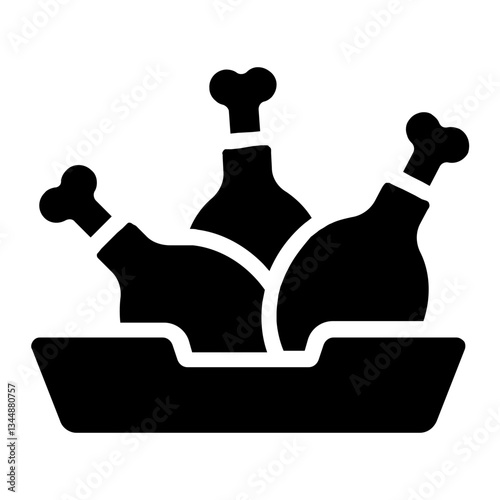 fried chicken icon