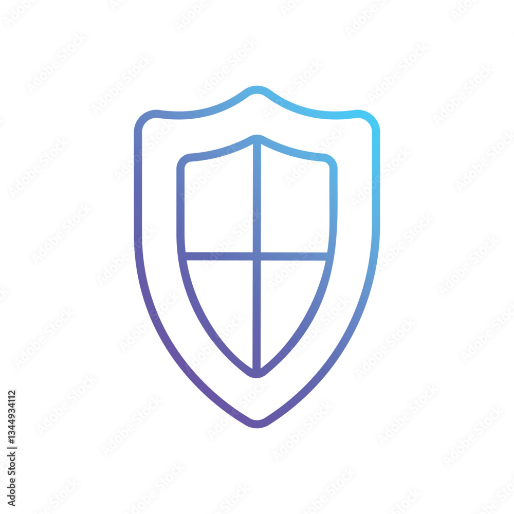 Shield Vector icon Shield Vector icon