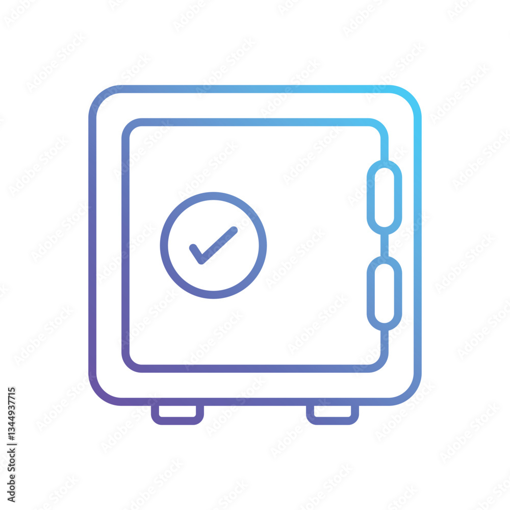 Safe Vector icon Safe Vector icon