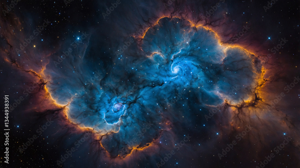 Obraz premium abstract space background with space