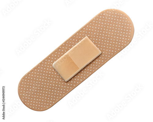 adhesive bandage isolated on transparent background