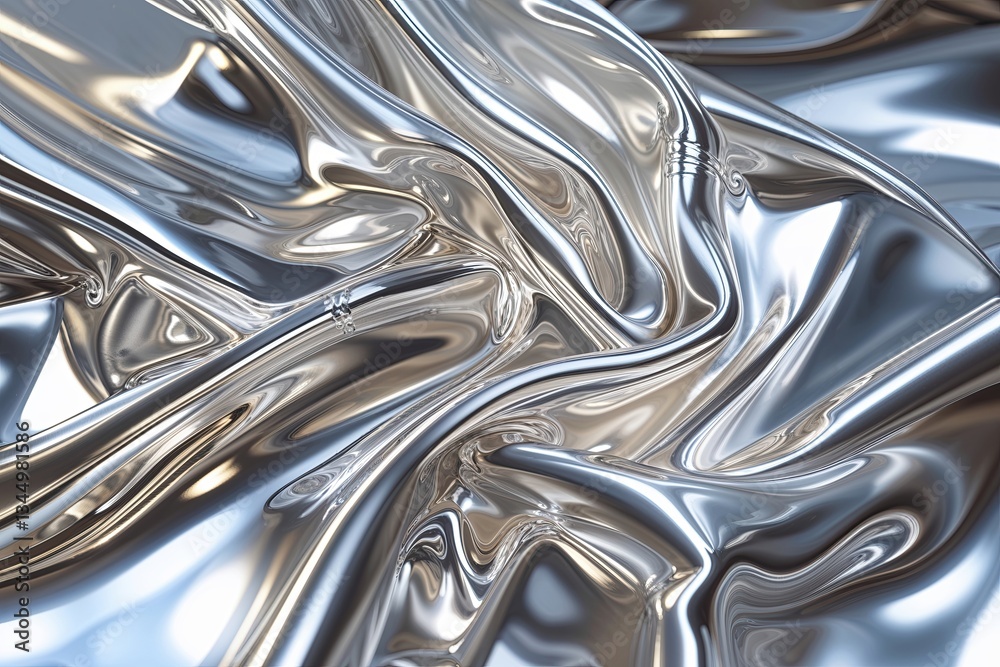 Elegant Shiny Platinum Metal Reflection Background Texture Elegant Shiny Platinum Metal Reflection Background Texture